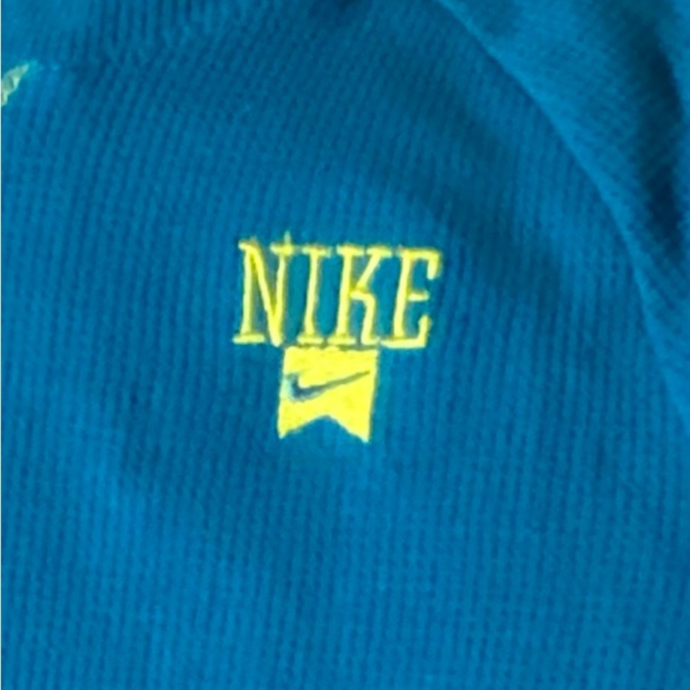 Nike Women's Teal Long Sleeve‎ Hoodie - Picture 3 of 6